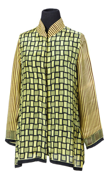 Long Shirt Brass Weave