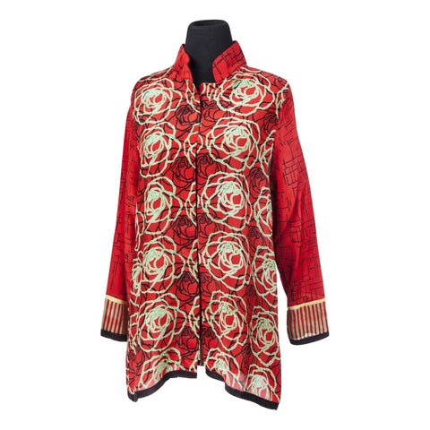 Long Shirt Candy Roses