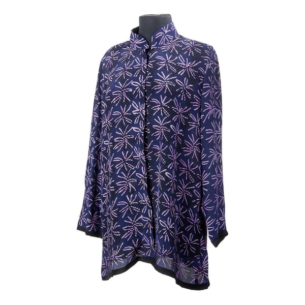 Long Shirt Prussian Blue Fireworks